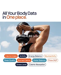 Healbe GoBe U Smart Wellness Band with Automatic Calorie Intake, Sleep, Hydration