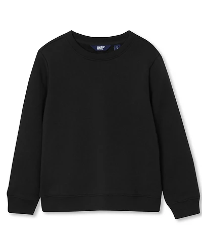 Lands' End Kids Husky Basic Fleece Crewneck Sweatshirt