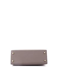 Pre-Owned Hermes Kelly 25 Handbag Grey Epsom with Gold Hardware