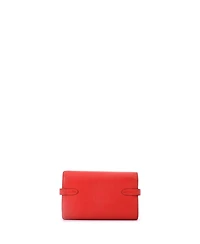 Pre-Owned Hermes Medium Kelly Trifold Wallet Chevre Mysore