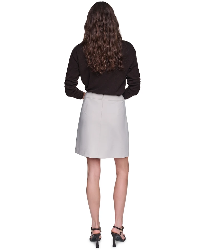 Karl Lagerfeld Paris Women's Mini Pleated Skirt