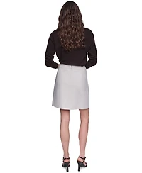 Karl Lagerfeld Paris Women's Mini Pleated Skirt