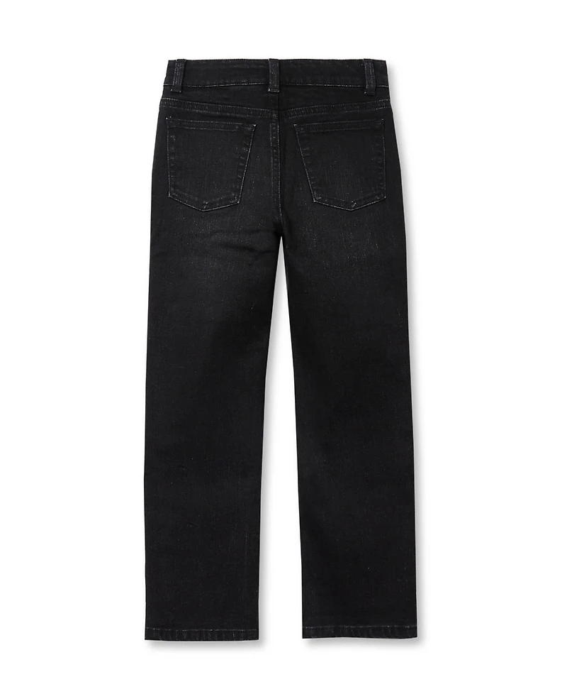 Lands' End Big Boys 5 Pocket Iron Knee Lined Jeans
