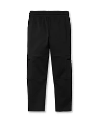 Lands' End Boys Active Fleece Quick Dry Iron Knee Joggers
