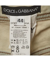 Pre-Owned Dolce & Gabbana Women's Denim Straight Fit Jeans
