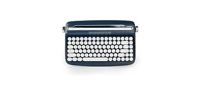 Ipason B303 Retro Typewriter-Style Wireless Keyboard with Integrated Stand, Compatible Windows, Android, and iOS