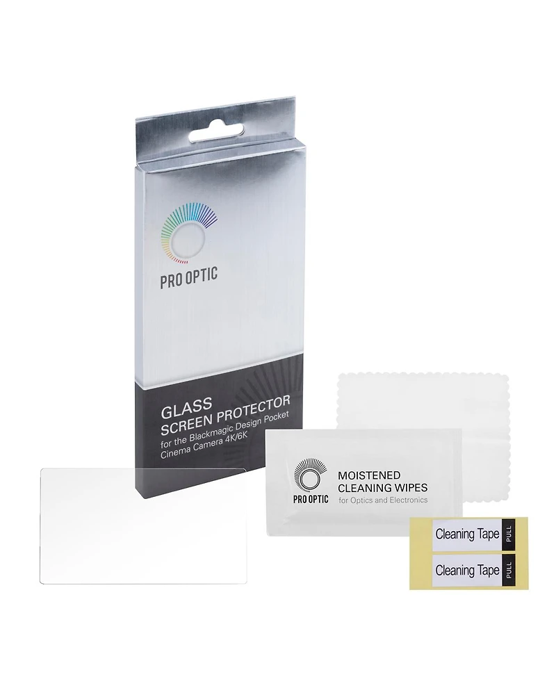 ProOptic Glass Screen Protector for Blackmagic Design Pocket Cinema Camera 4K/6K and 6k Pro