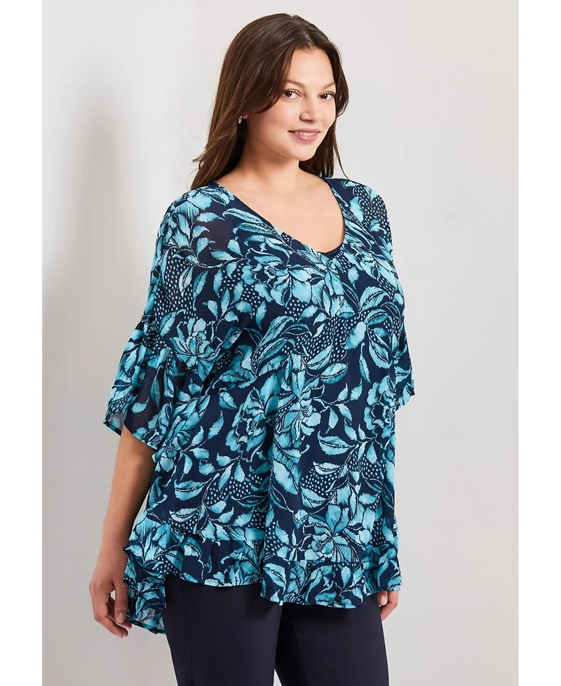 Avenue Women's Harlow Chiffon Blouse