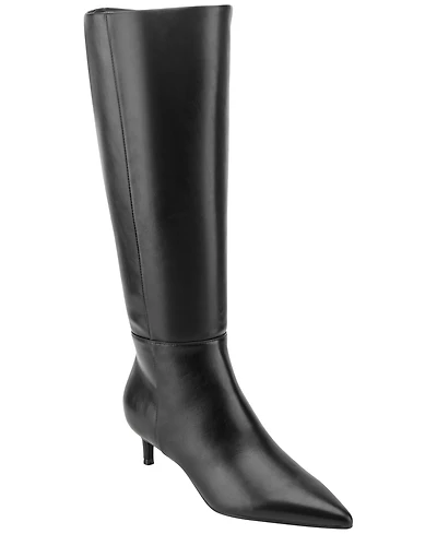 Bandolino Women's Sloan Kitten Heel Tall Dress Boots