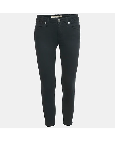 Pre-Owned Burberry Women's Brit Denim Skinny Cropped Jeans