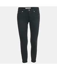 Pre-Owned Burberry Women's Brit Denim Skinny Cropped Jeans