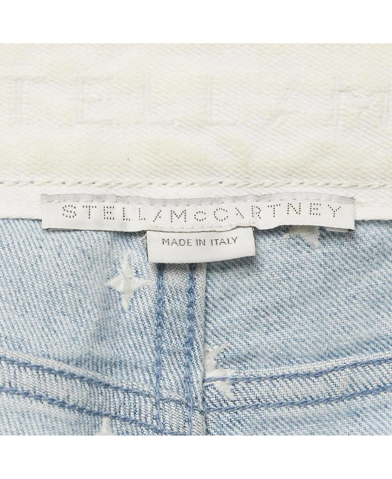 Pre-Owned Stella Mccartney Women's Embroidered Denim Jeans