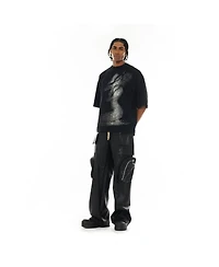 Hvman Chosen To Prevail x Cult Men's Graphic Heavyweight Oversized-Fit T-Shirt "Beauty"