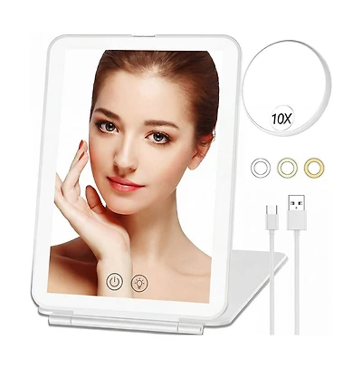 Cowin Magnifying Makeup Mirror with Lights
