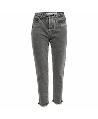 Pre-Owned Off-White Women's Denim Raw Edge Skinny Jeans