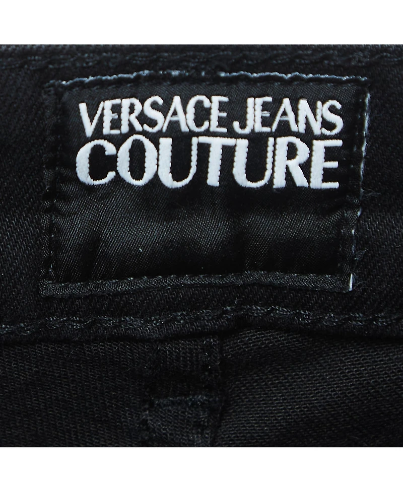 Pre-Owned Versace Women's Mid-Rise Straight-Leg Jeans