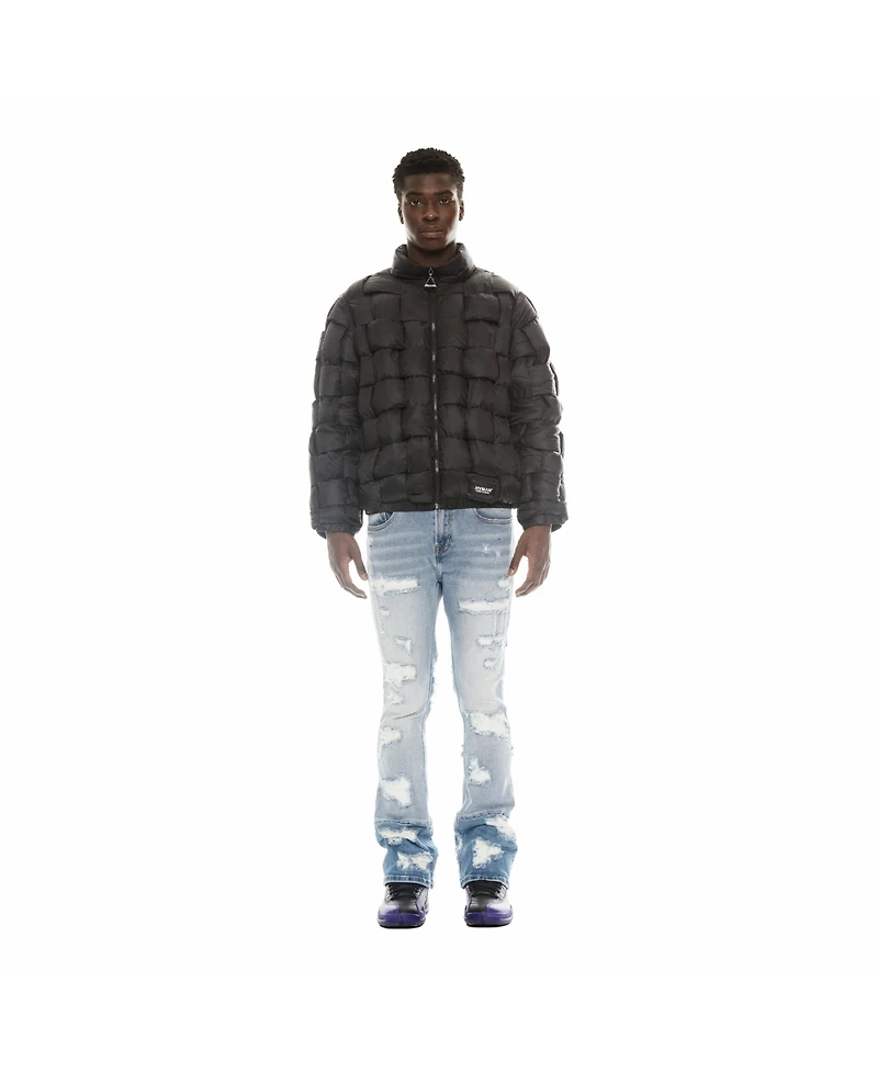 Hvman Chosen To Prevail x Cult Men's Quilted Nylon Puffer Jacket