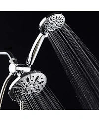Cyqbd 6" 3-Way Rainfall Showerhead with Handheld Combo