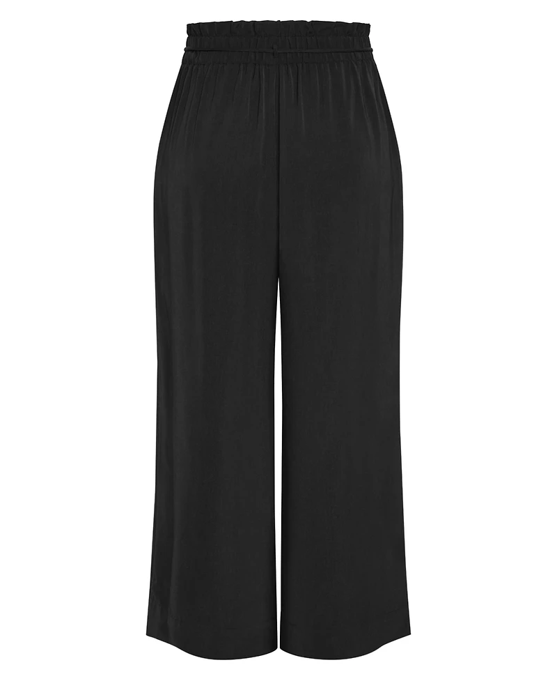City Chic Plus Shania High-Rise Wide-Leg Pants