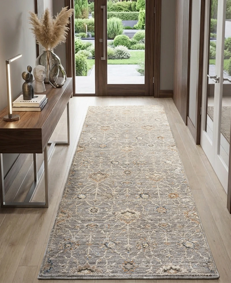 Lr Home Garza Vio- 2'8" x 8' Runner Area Rug