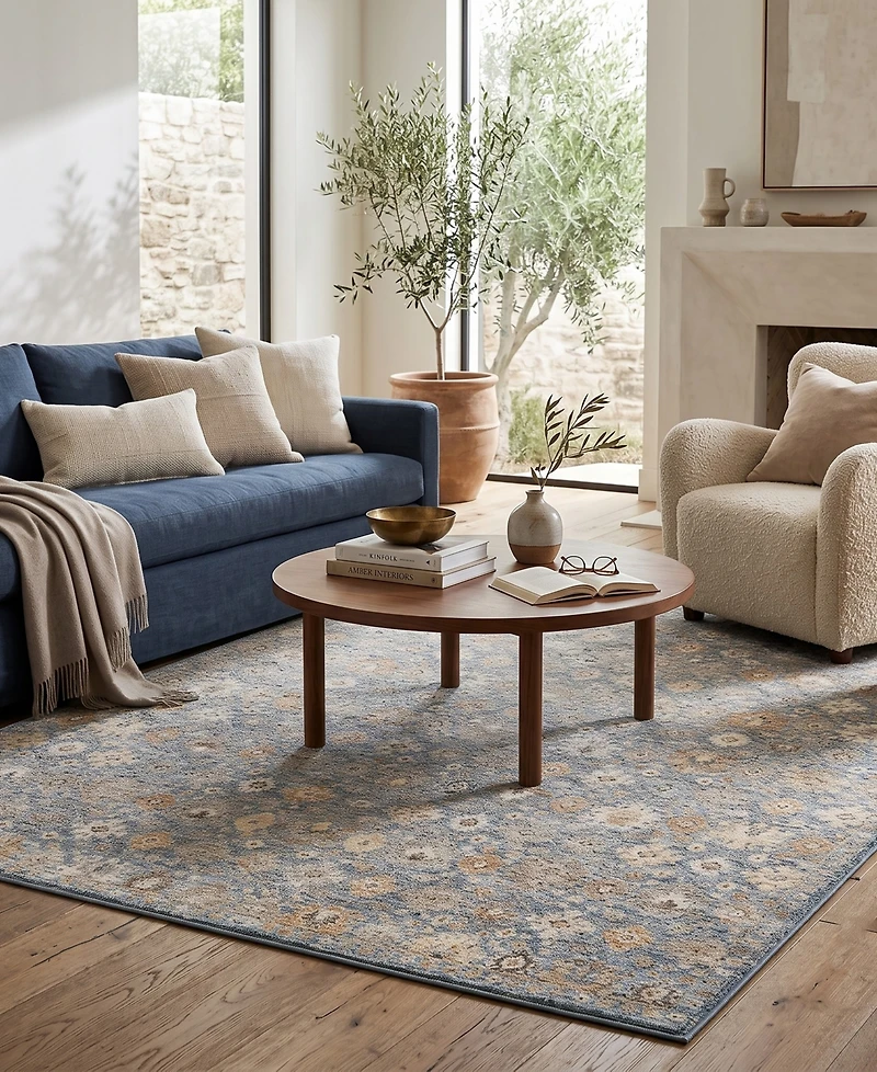 Lr Home Garza Vio-127 7'9" x 10' Area Rug
