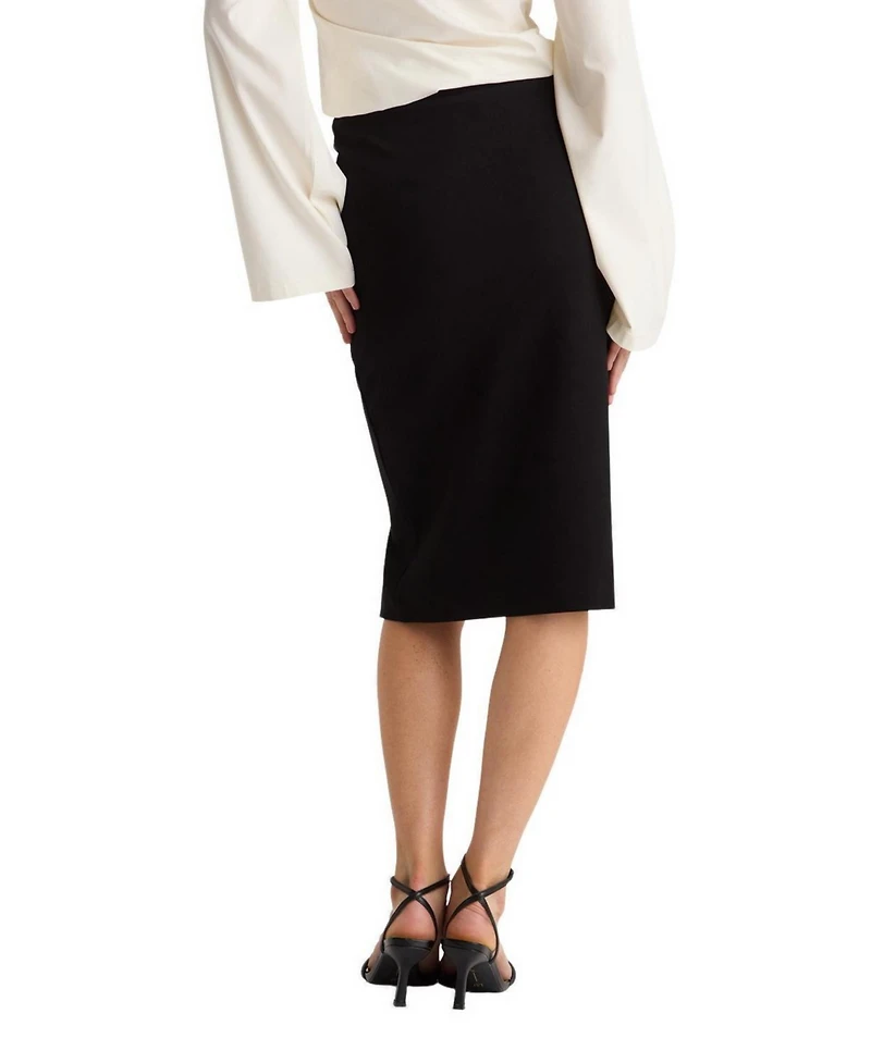 Residus Women's Leman High-Waisted Midi Pencil Skirt