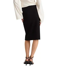Residus Women's Leman High-Waisted Midi Pencil Skirt