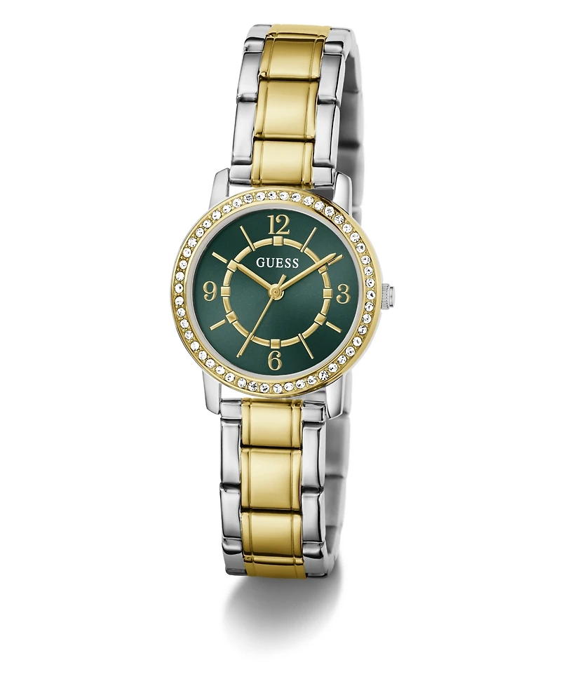 Guess Women's Quartz Two-Tone Stainless Steel Watch 28mm