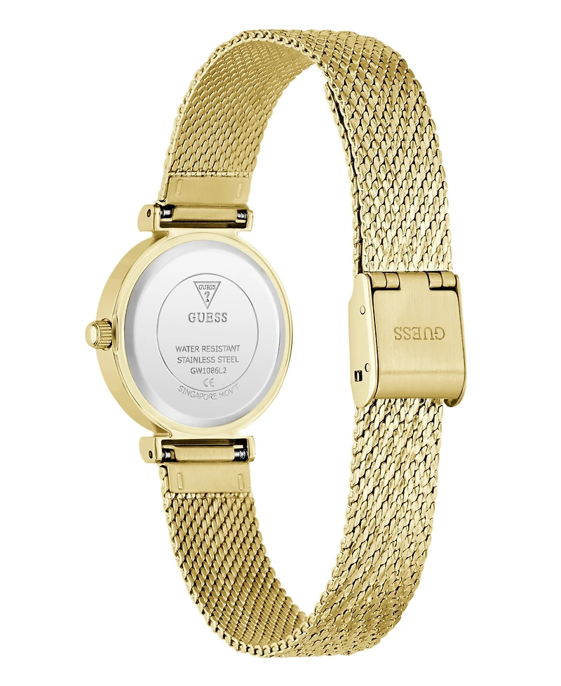 Guess Women's Quartz Gold-Tone Stainless Steel Watch 26mm