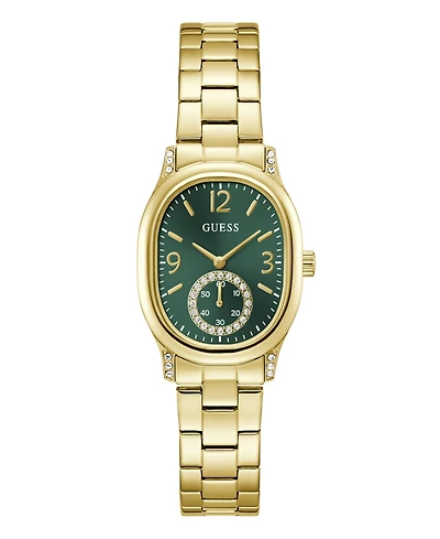 Guess Women's Quartz Gold-Tone Stainless Steel Watch 28mm
