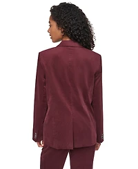 Dkny Women's Stretch Corduroy Tailored Blazer