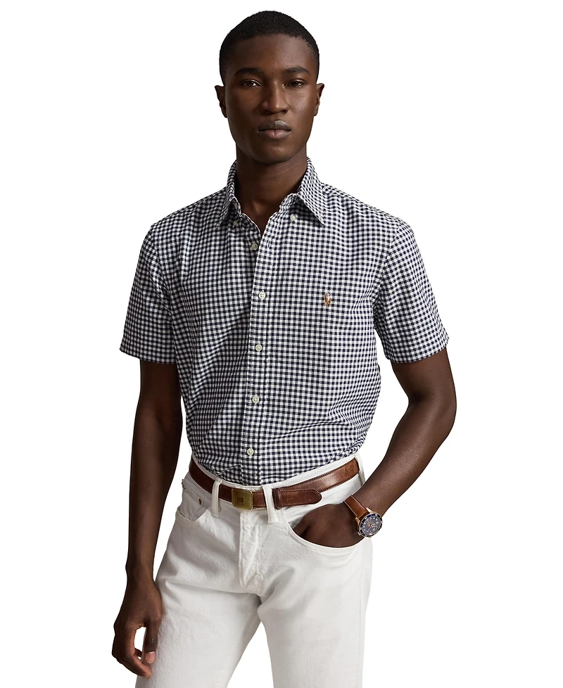 Polo Ralph Lauren Men's Classic-Fit Short-Sleeve Oxford Shirt