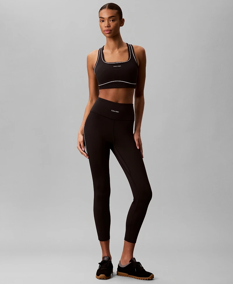 Calvin Klein Performance Regular Icon Sport Piping Racerback Bra, GWS6K349