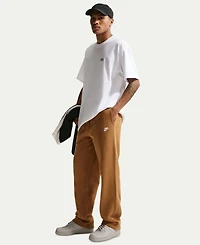 Nike Men's Club Brushed Fleece Open Hem Pants