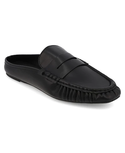 Mia Women's Bridgetta Penny Slip-On Mule Loafers