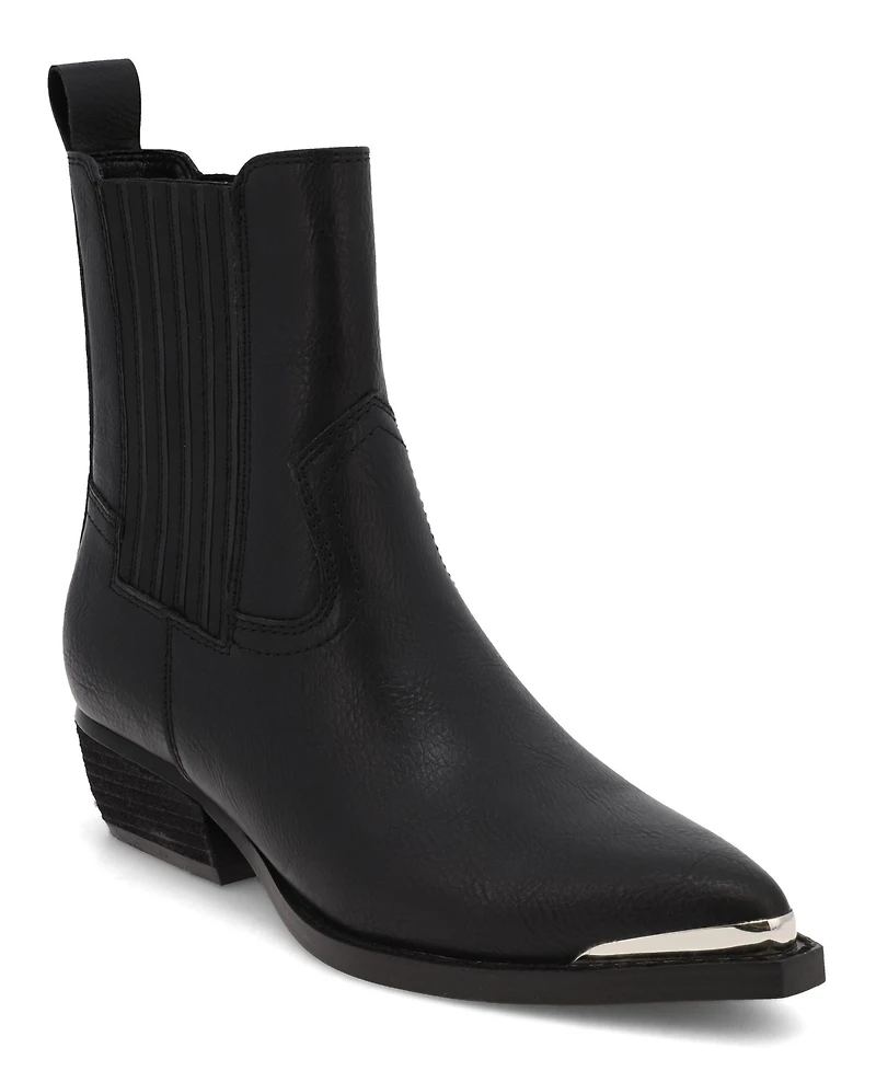 Mia Women's Radly Western Chelsea Pointed Toe Booties