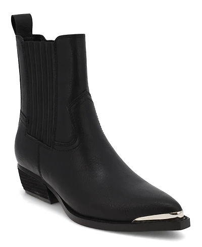 Mia Women's Radly Western Chelsea Pointed Toe Booties