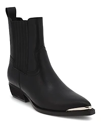Mia Women's Radly Western Chelsea Pointed Toe Booties