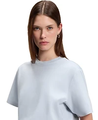 Boss by Hugo Women's Mercerized Cotton Relaxed-Fit T-Shirt