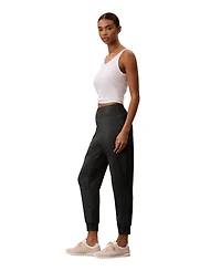 Calvin Klein Performance Women's Soft Melange Pull-On Ankle-Length Joggers