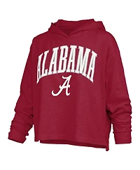 Pressbox Women's Alabama Crimson Tide Nelson Long-Sleeve Hooded T-Shirt