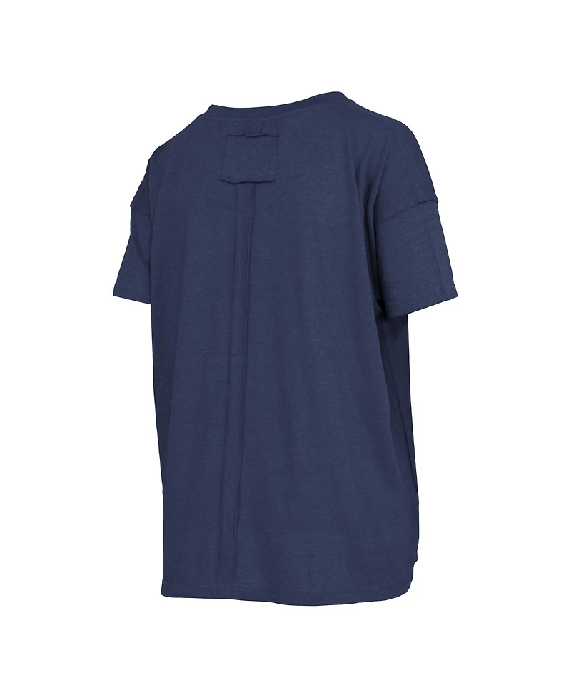 Pressbox Women's Notre Dame Fighting Irish Oversized Script Wordmark T-Shirt