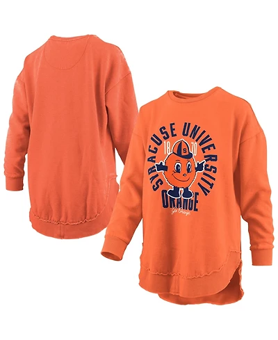 Pressbox Women's Blitz Fleece-Lined Graphic Crewneck Sweatshirt