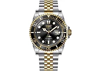 Invicta Pro Diver 30618 Men's 43mm Quartz Watch - Two-Tone Gold and Steel Bracelet