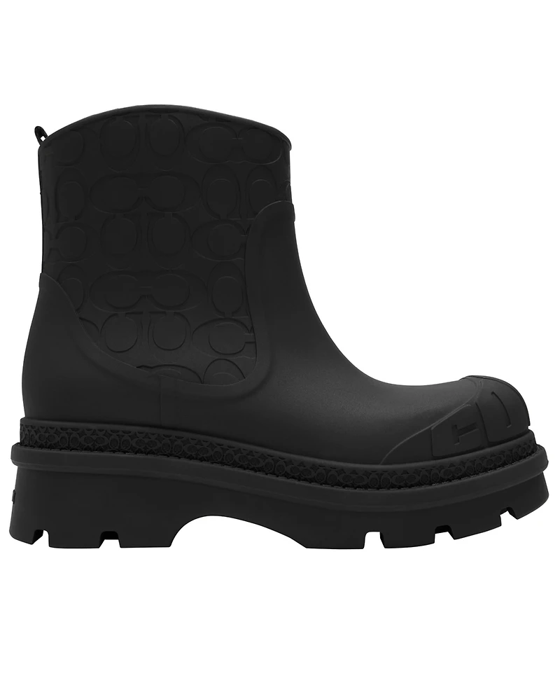Coach Women's Signature Pull-On Rain Booties