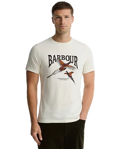 Barbour Men's Pheasant Graphic Regular-Fit T-Shirt