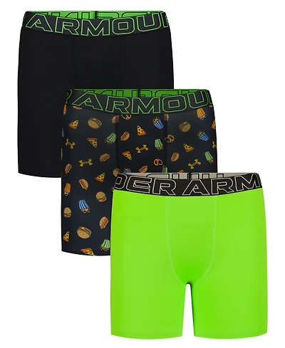Under Armour Men's Athletic Performance Tech Boxer Briefs, 3-Pack