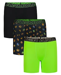 Under Armour Men's Athletic Performance Tech Boxer Briefs, 3-Pack
