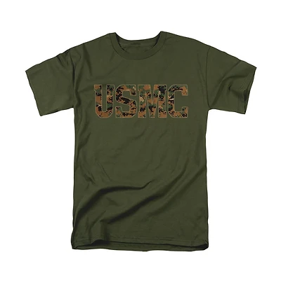 Us Marines Men's Graphic Camo Classic-Fit T-Shirt