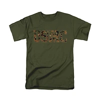 Us Marines Men's Graphic Camo Classic-Fit T-Shirt